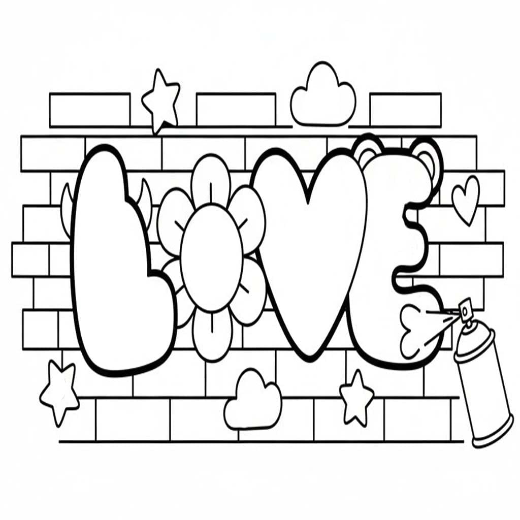 Drawing Graffiti Simple