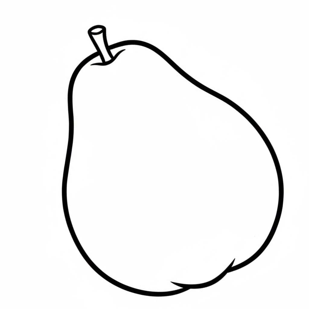 Drawing Guava Printable