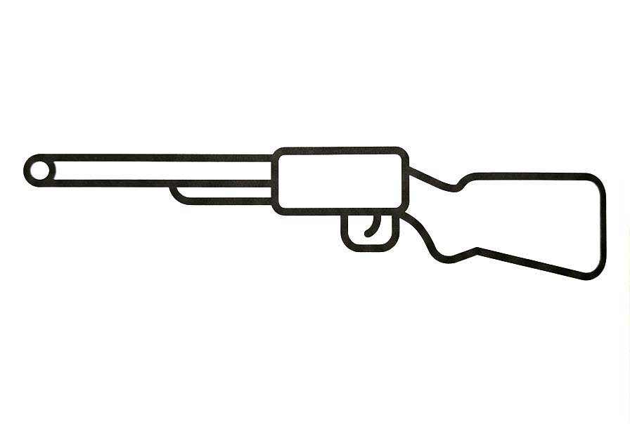 Drawing Gun Free Printable