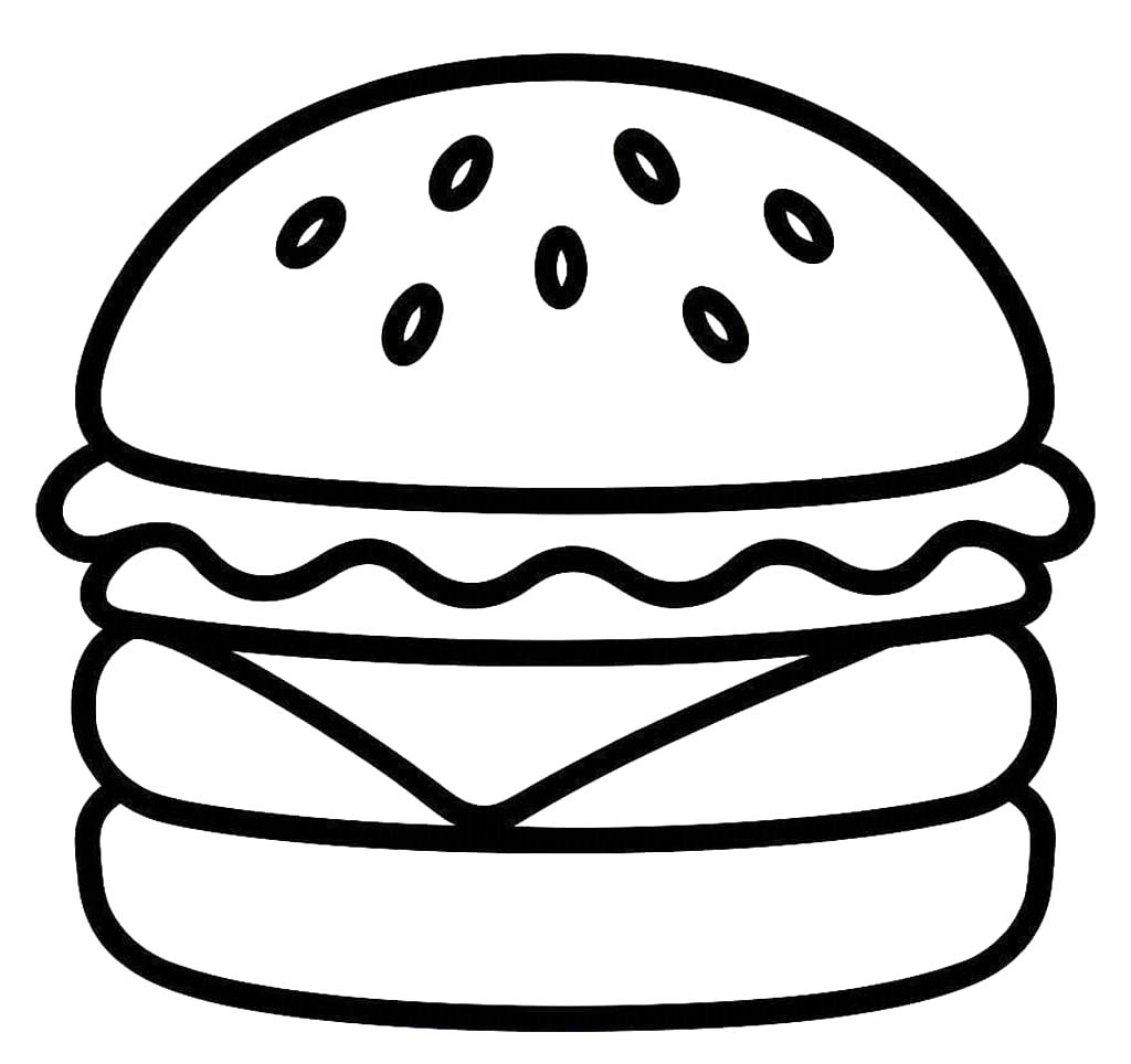 Drawing Hamburger Free