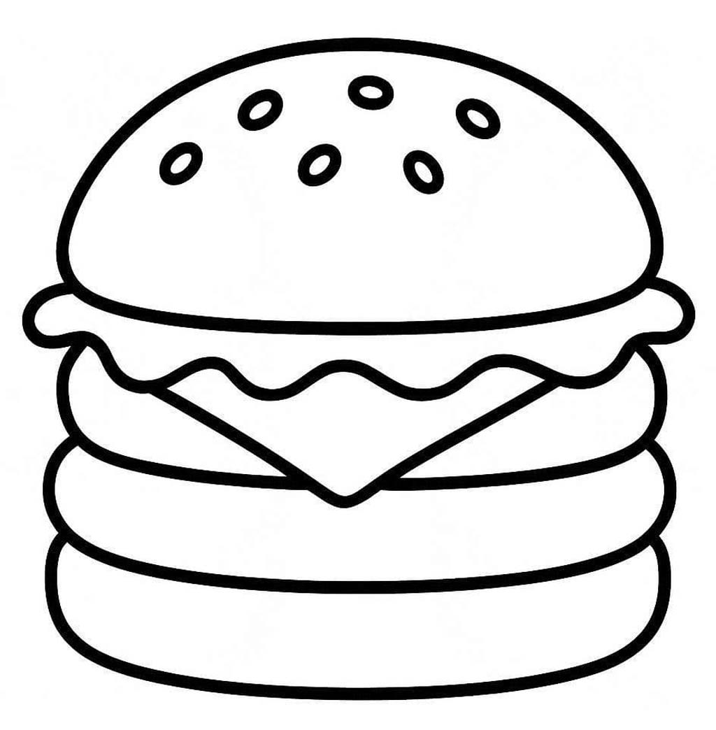 Drawing Hamburger