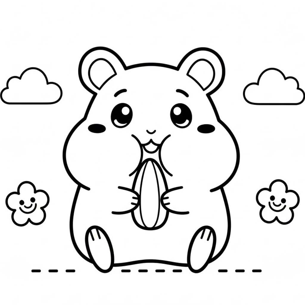 Drawing Hamtaro Easy