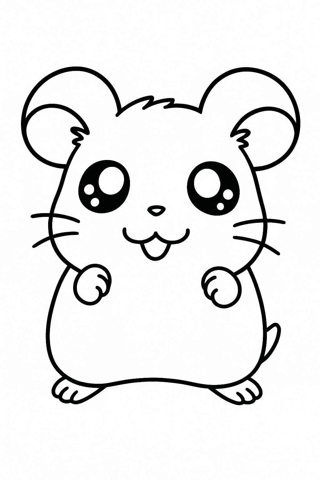 Drawing Hamtaro Simple