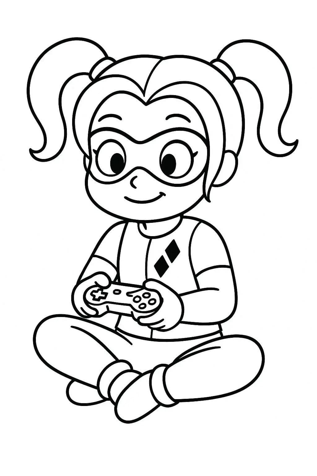 Drawing Harley Quinn Simple