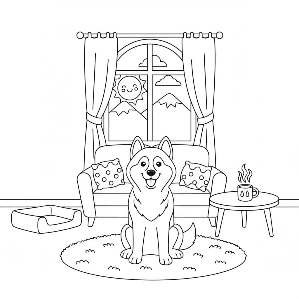 Drawing Husky Basic