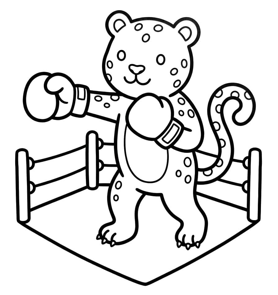 Drawing Jaguar Printable