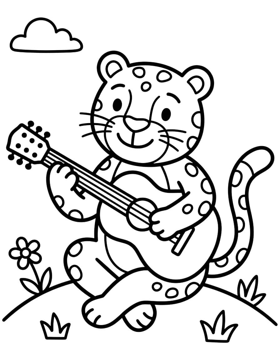Drawing Jaguar Simple