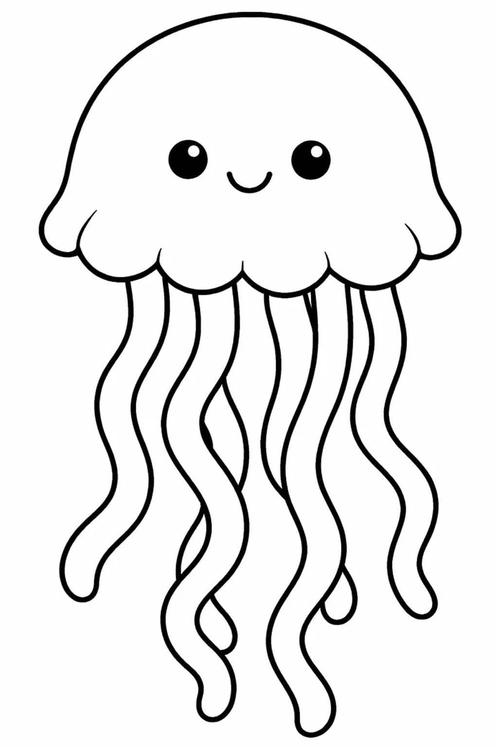 Drawing JellyFish Easy