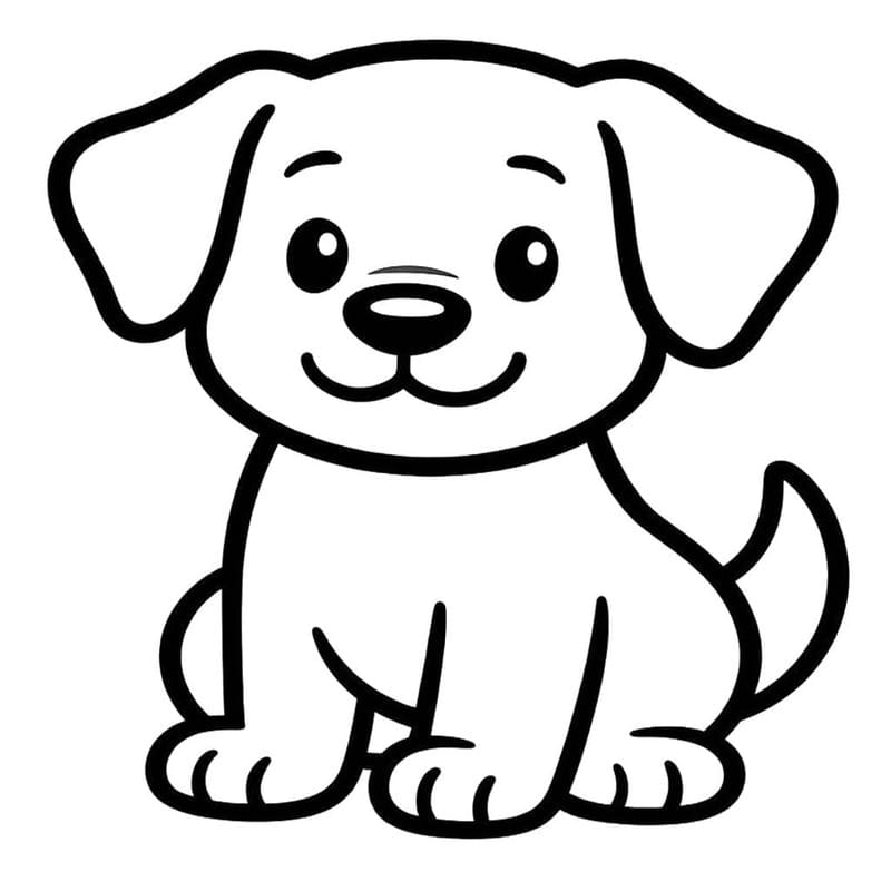 Drawing Kawaii Animal Dog