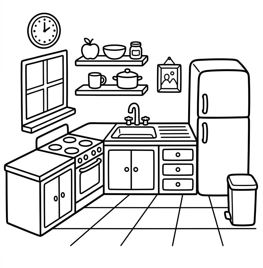 Drawing Kitchen Basic