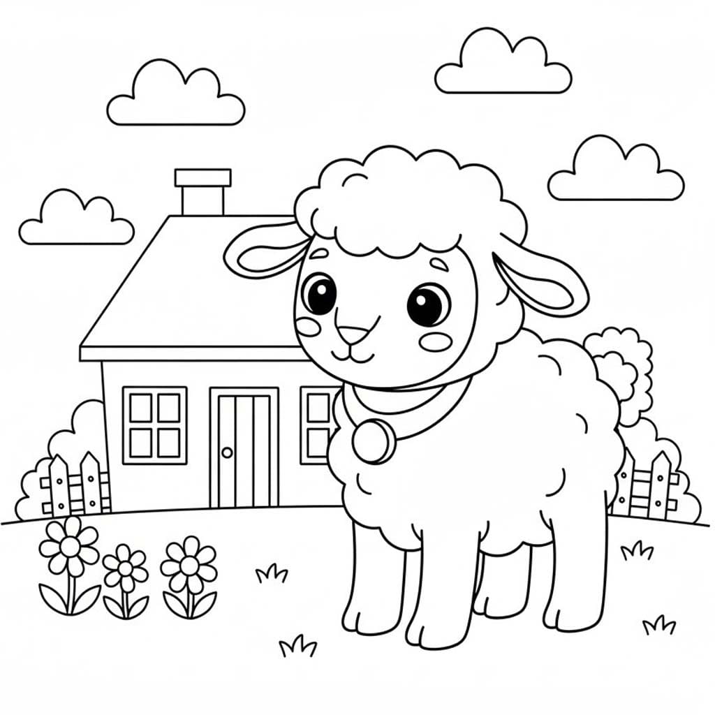 Drawing Lamb easy