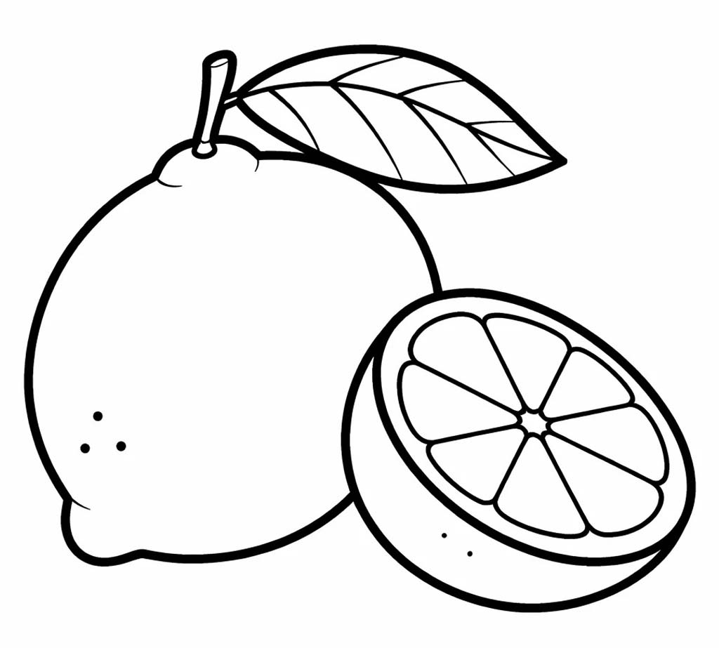 Drawing Lemon Easy