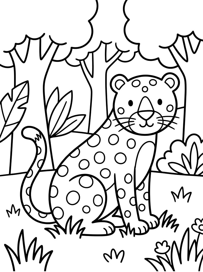 Drawing Leopard
