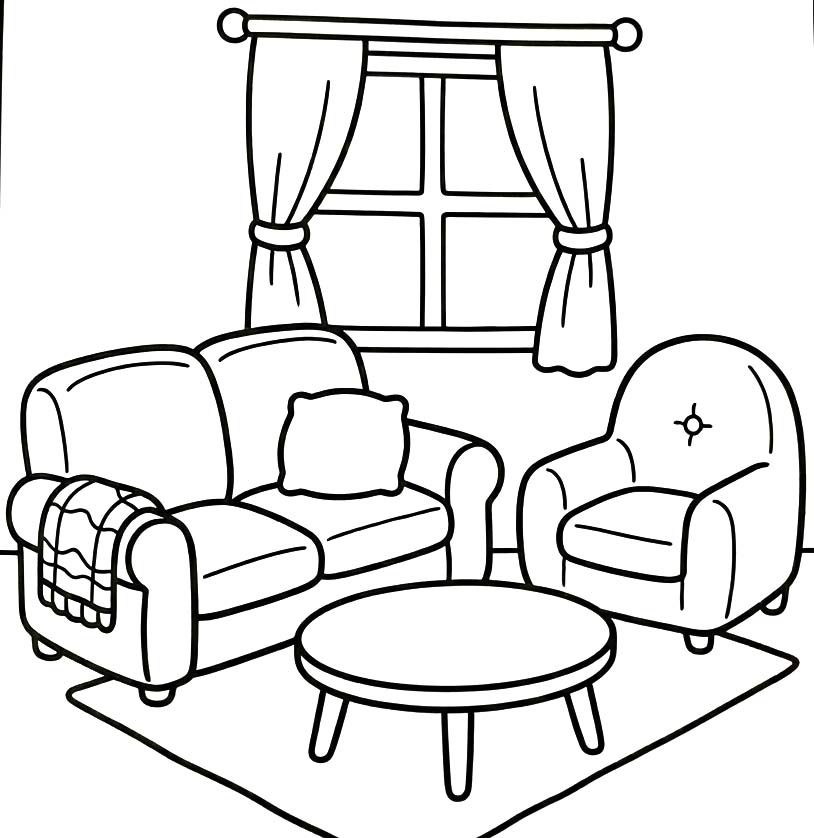 Drawing Living Room