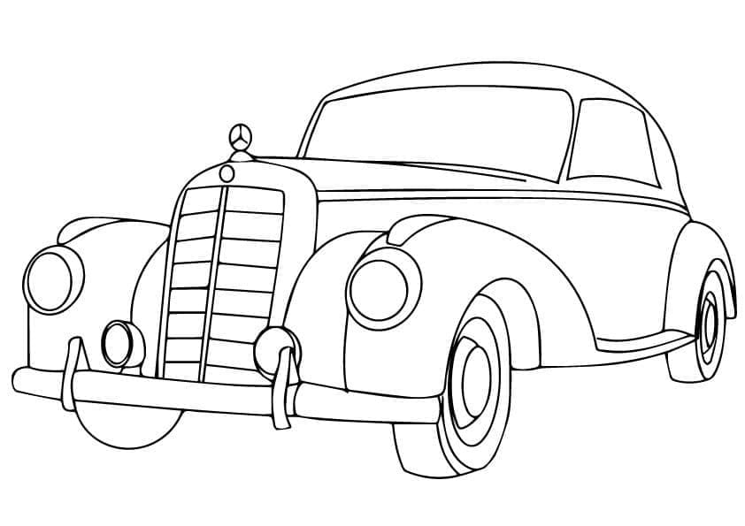 Drawing Mercedes Benz Easy