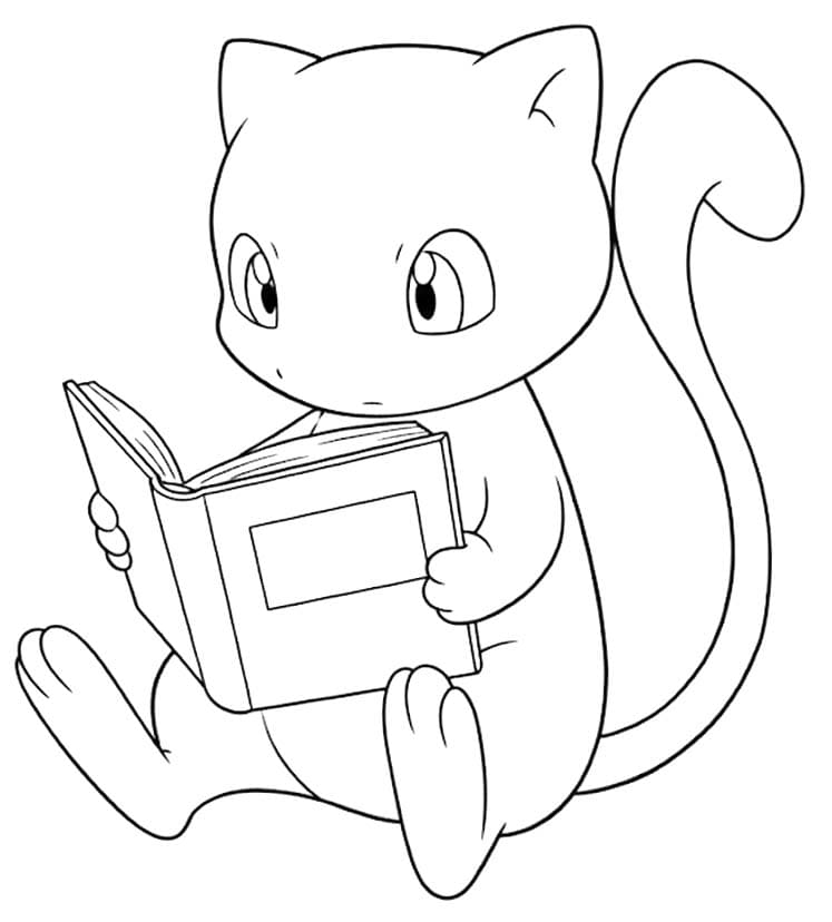 Drawing Mew Printable