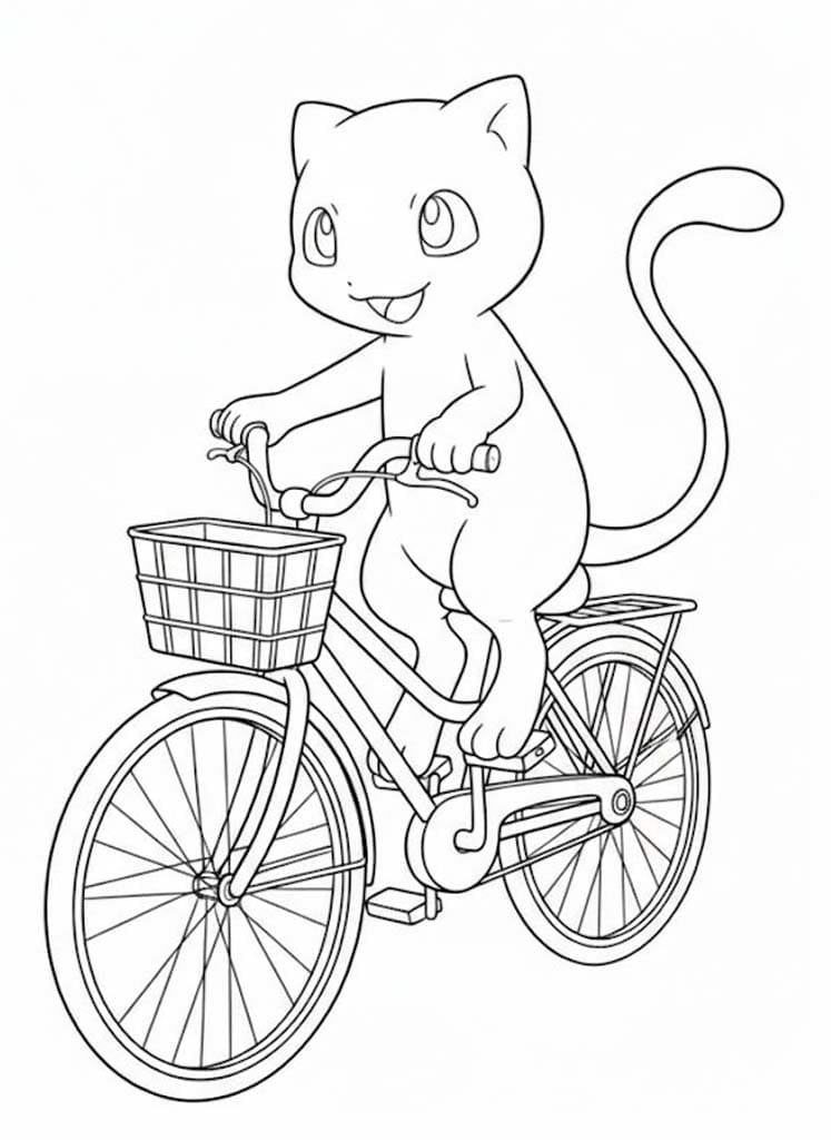 Drawing Mew Simple