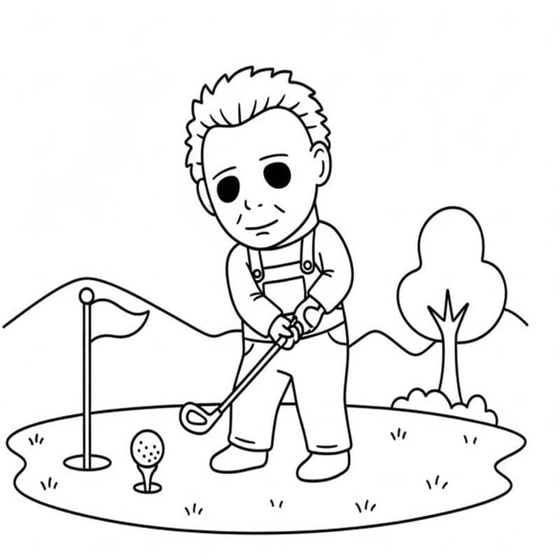 Drawing Michael Myers Free