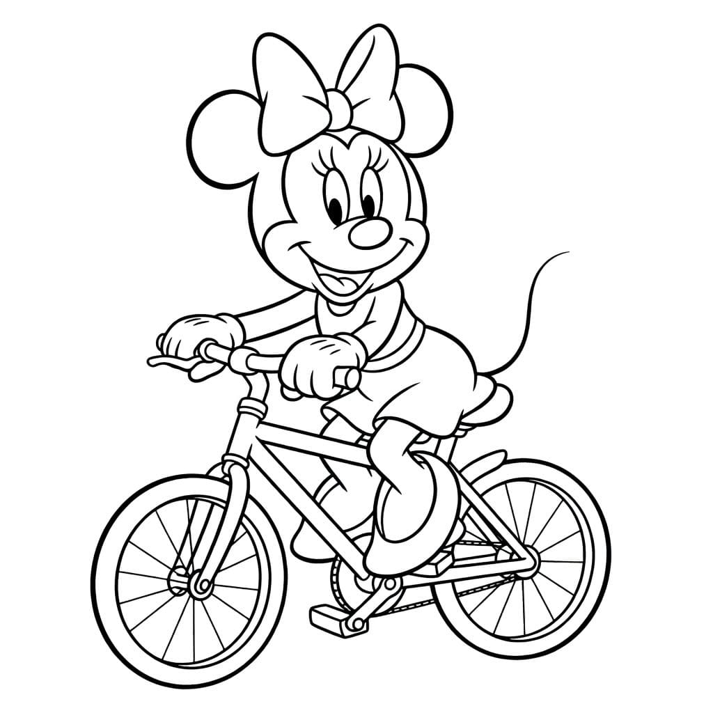 Drawing Minnie Mouse Free