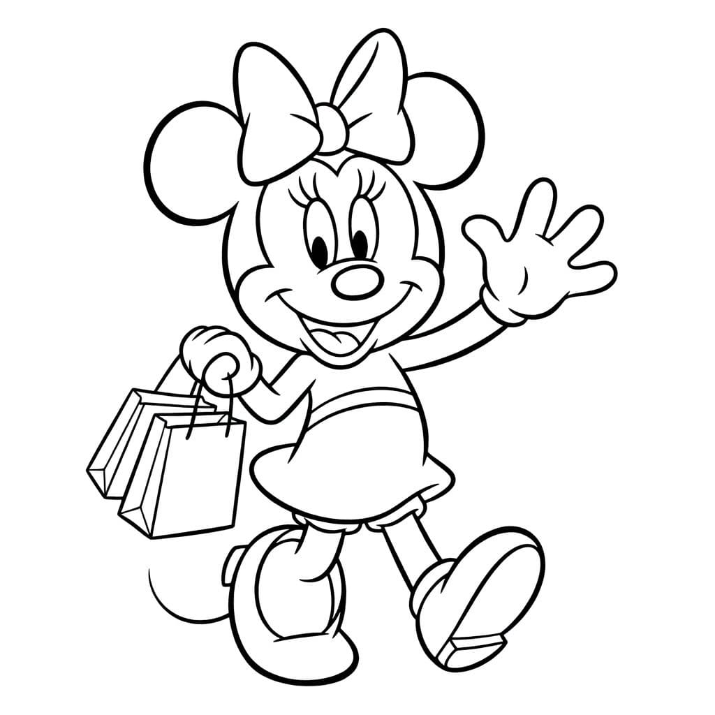 Drawing Minnie Mouse