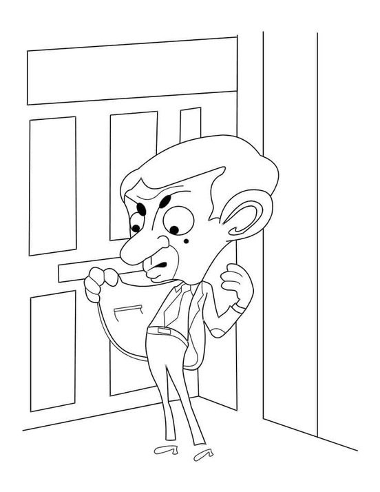Drawing Mr. Bean Easy