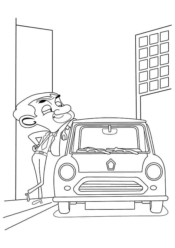 Drawing Mr. Bean Simple