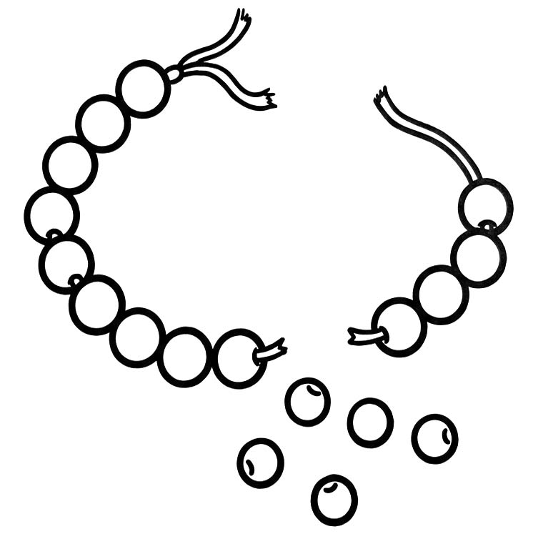 Drawing Necklace Easy