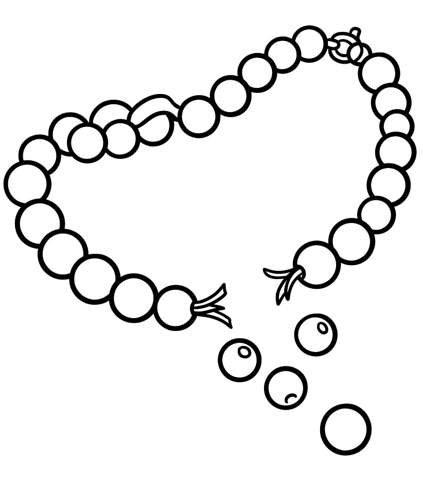 Drawing Necklace Printable