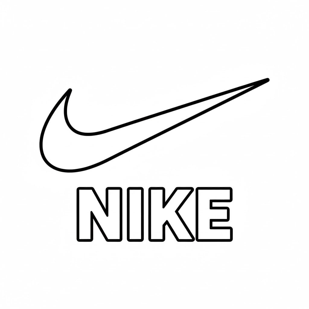 Drawing Nike Logo