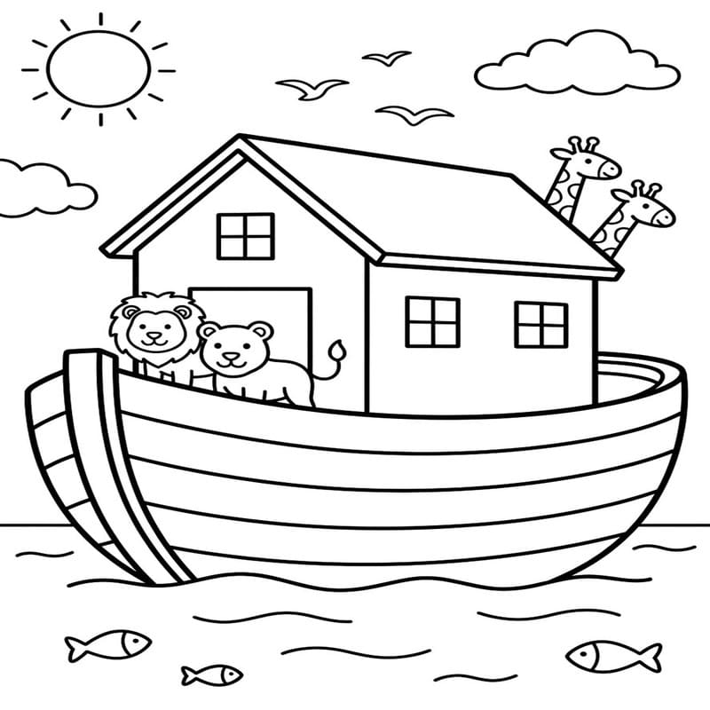 Drawing Noah's Ark Basic