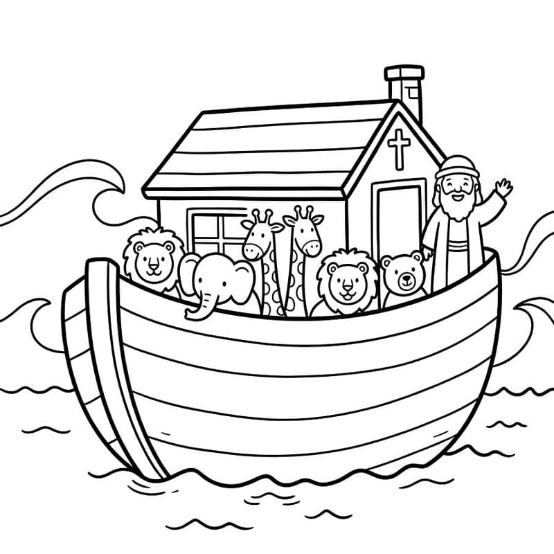 Drawing Noah's Ark