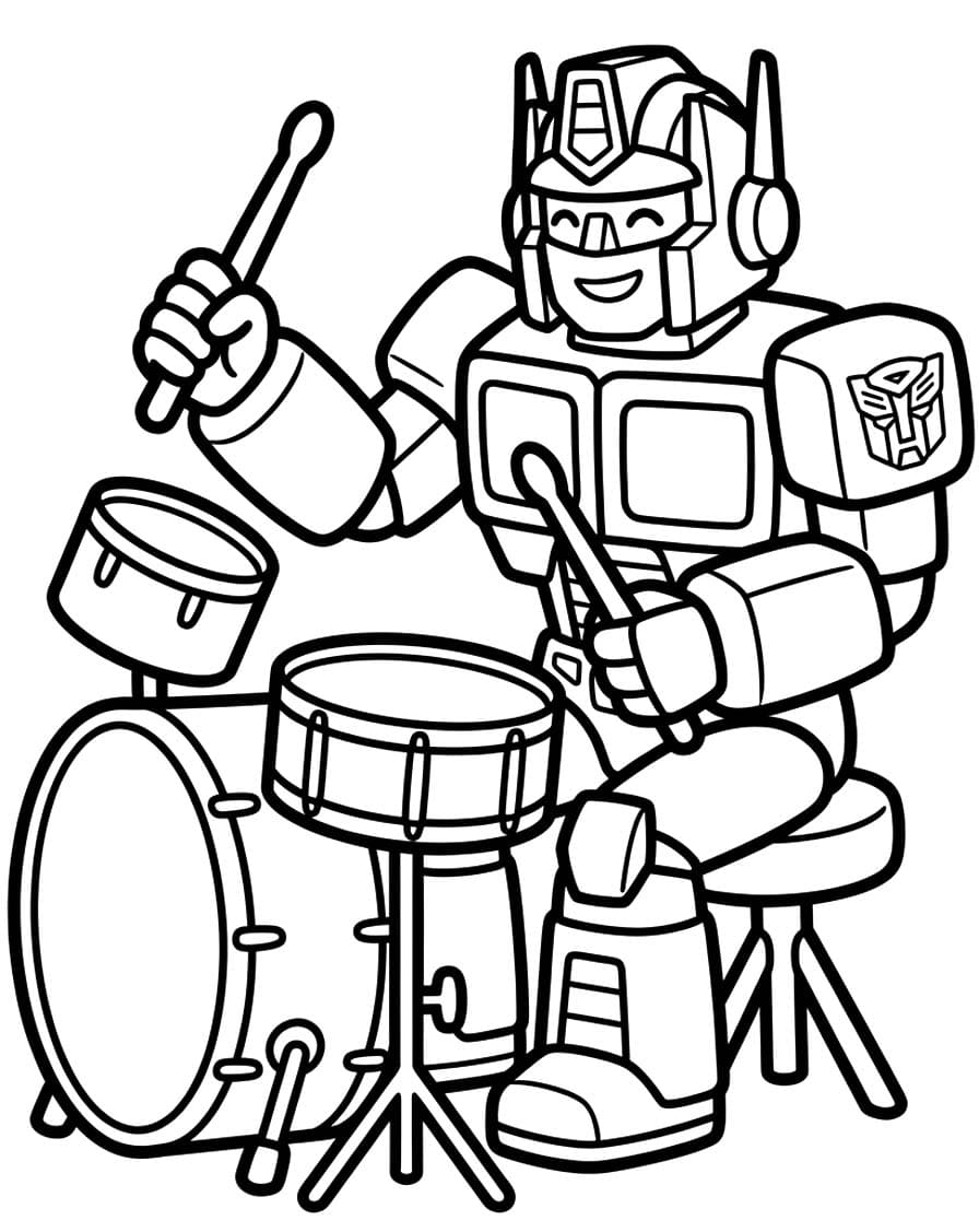 Drawing Optimus Prime