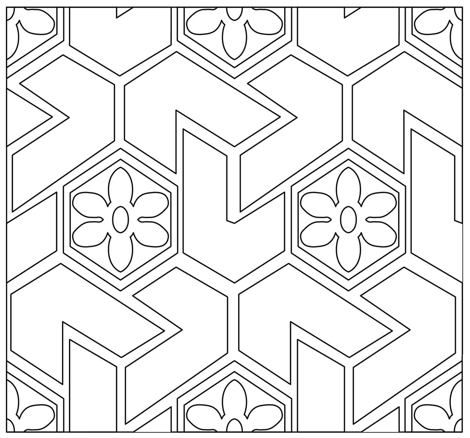 Drawing Pattern Printable