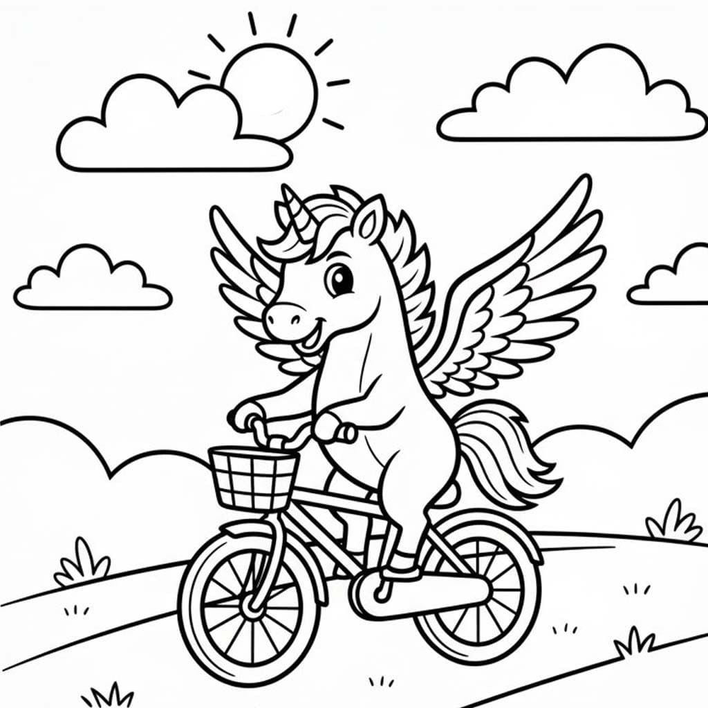 Drawing Pegasus free