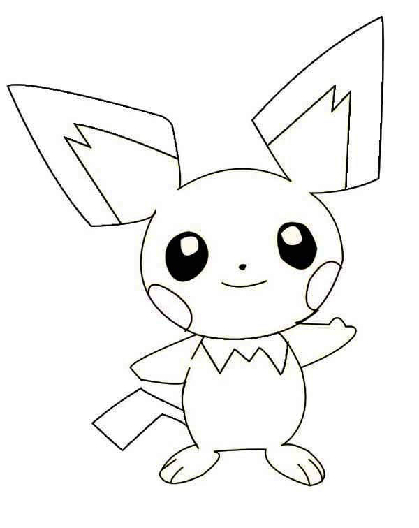 Drawing Pichu Basic