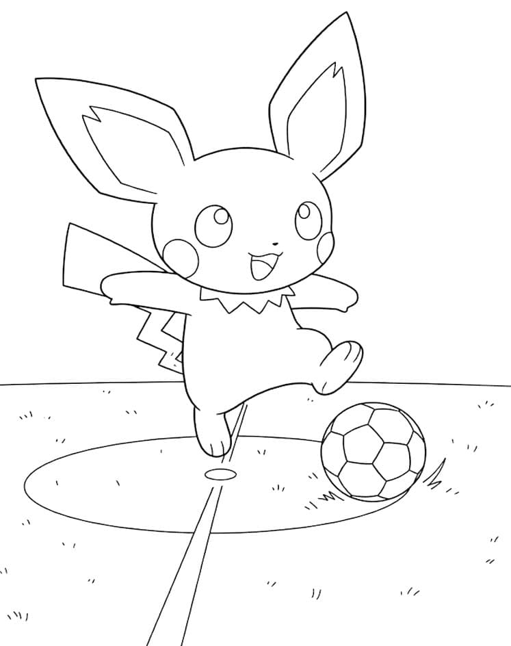 Drawing Pichu Free