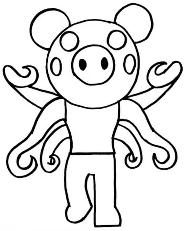 Drawing Piggy Roblox Basic