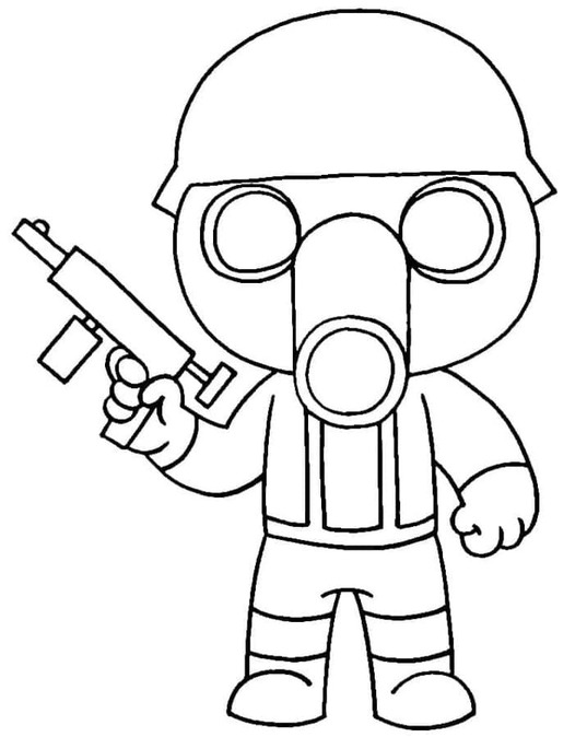 Drawing Piggy Roblox Simple