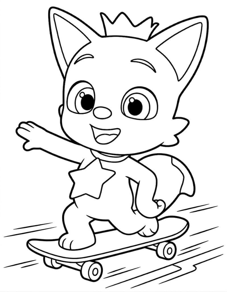 Drawing Pinkfong Easy