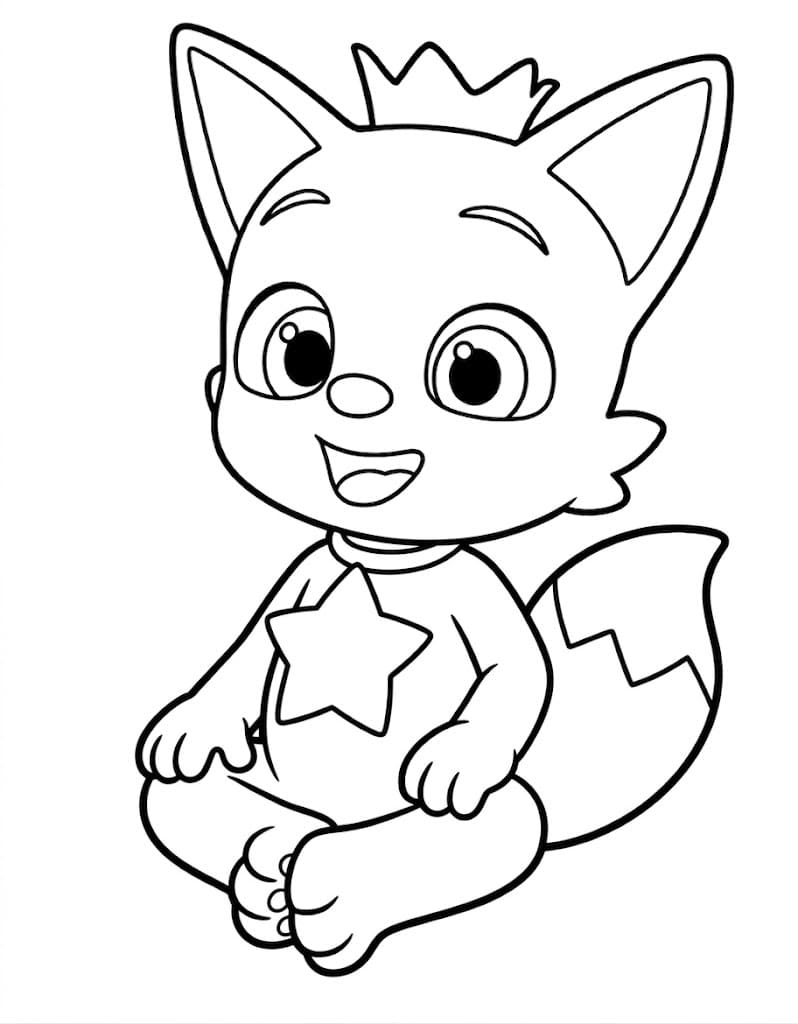 Drawing Pinkfong Simple