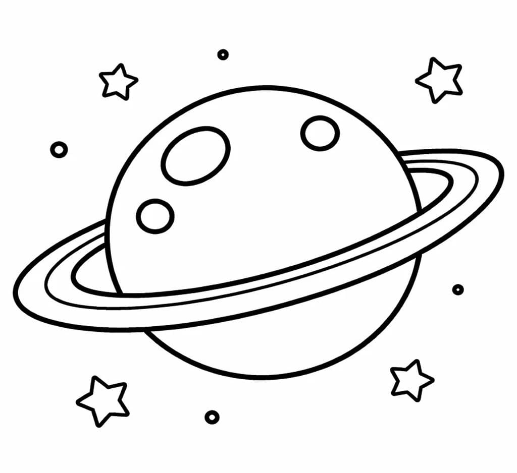 Drawing Planet For Kids