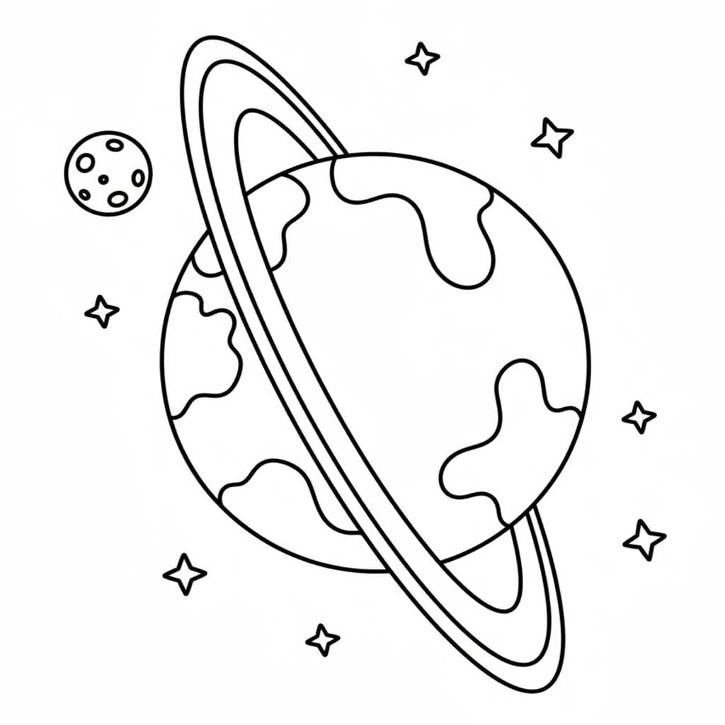 Drawing Planet Simple