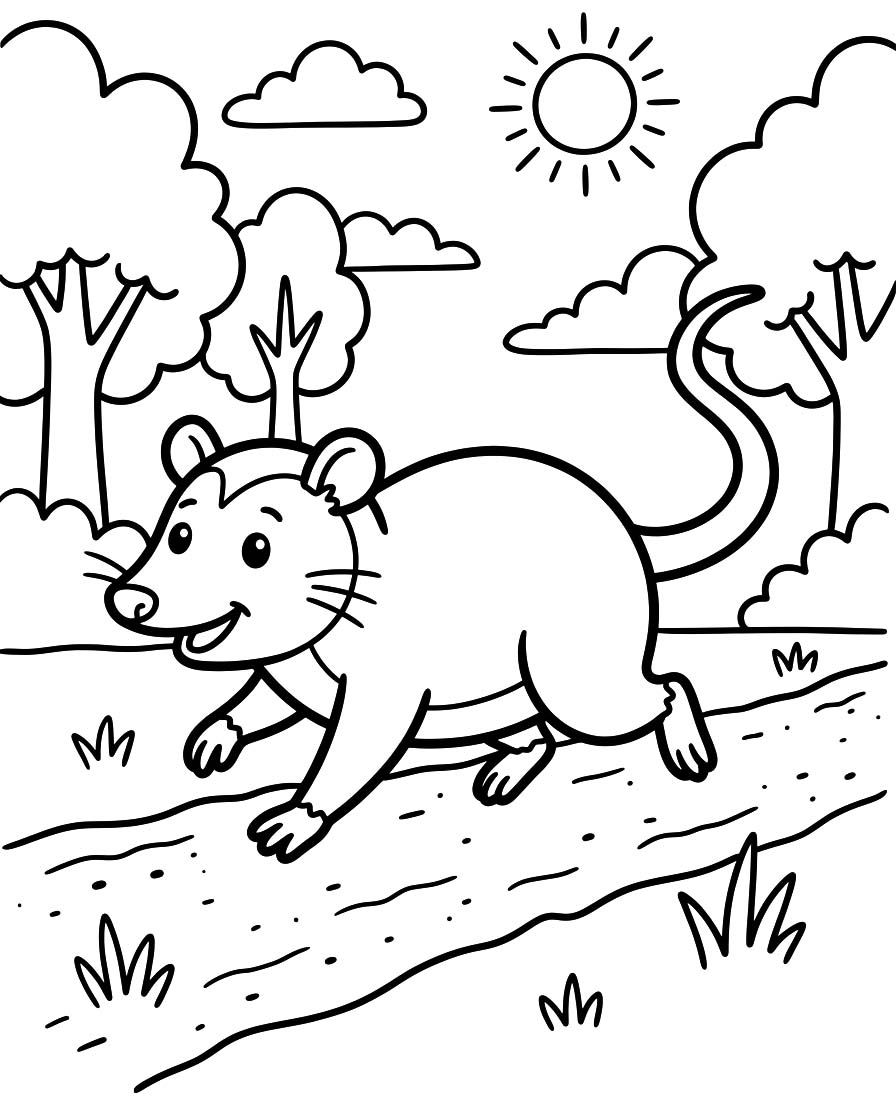 Drawing Possum Free