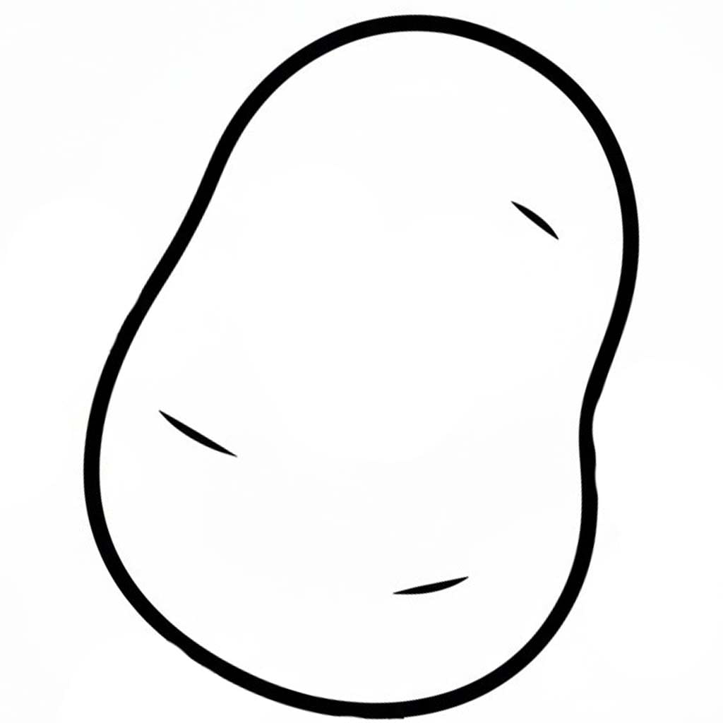 Drawing Potatoes printable