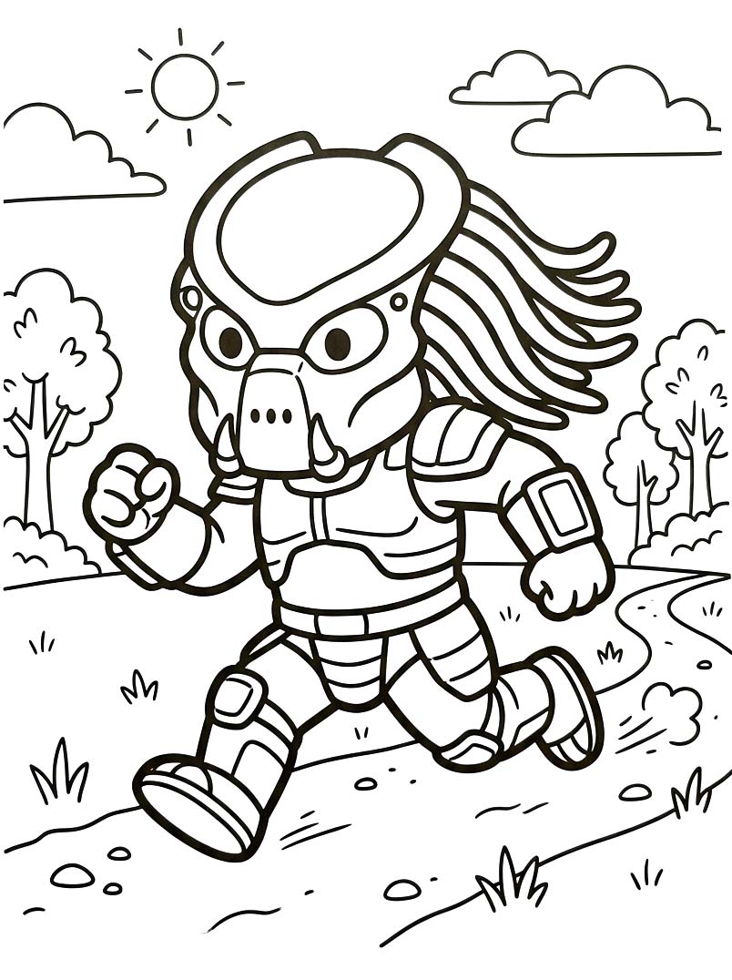 Drawing Predator Simple