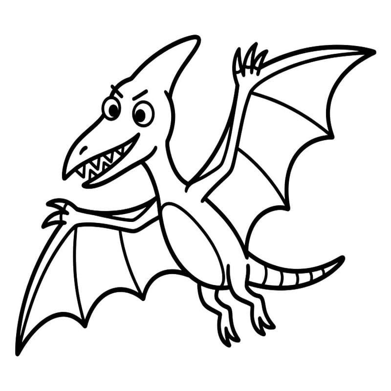 Drawing Pterodactyl Basic