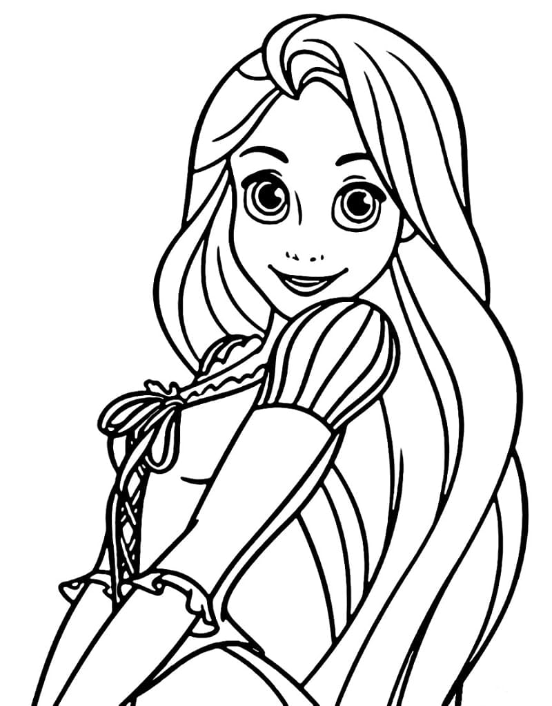 Drawing Rapunzel Basic