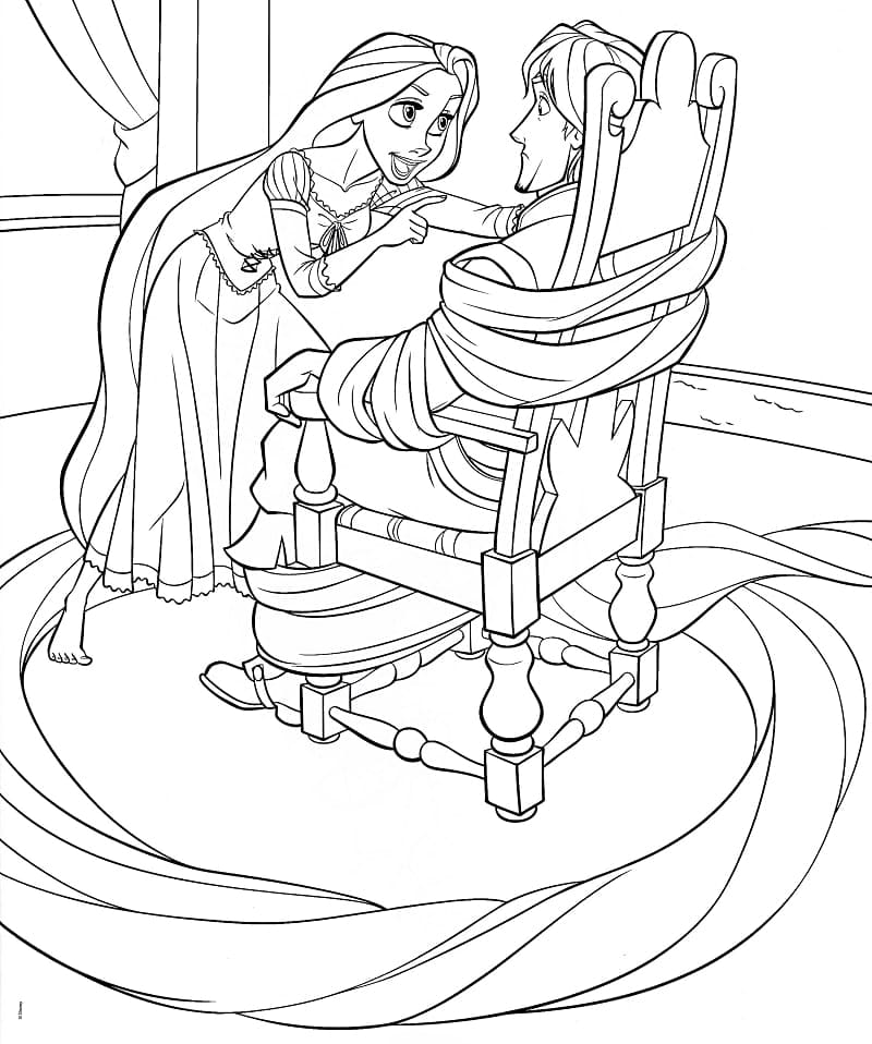 Drawing Rapunzel