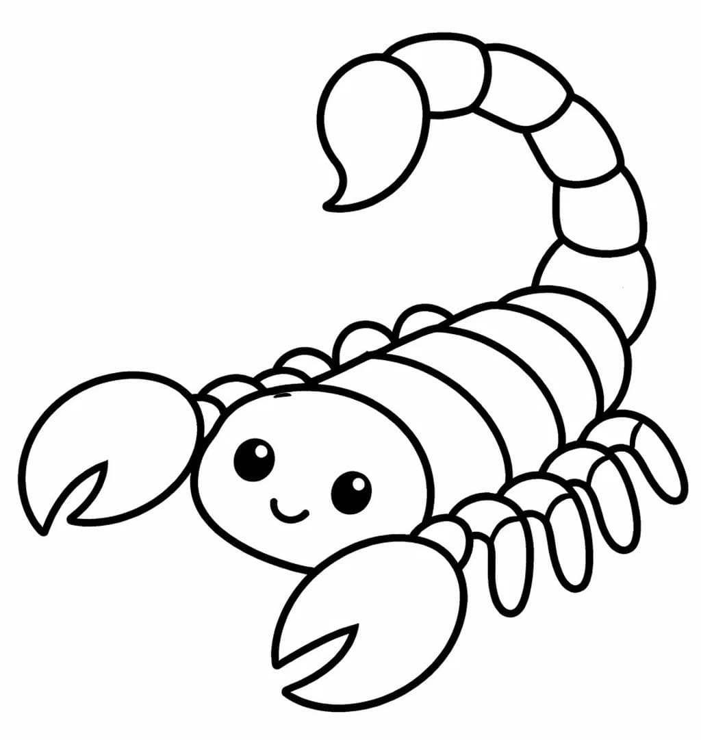 Drawing Scorpion Free