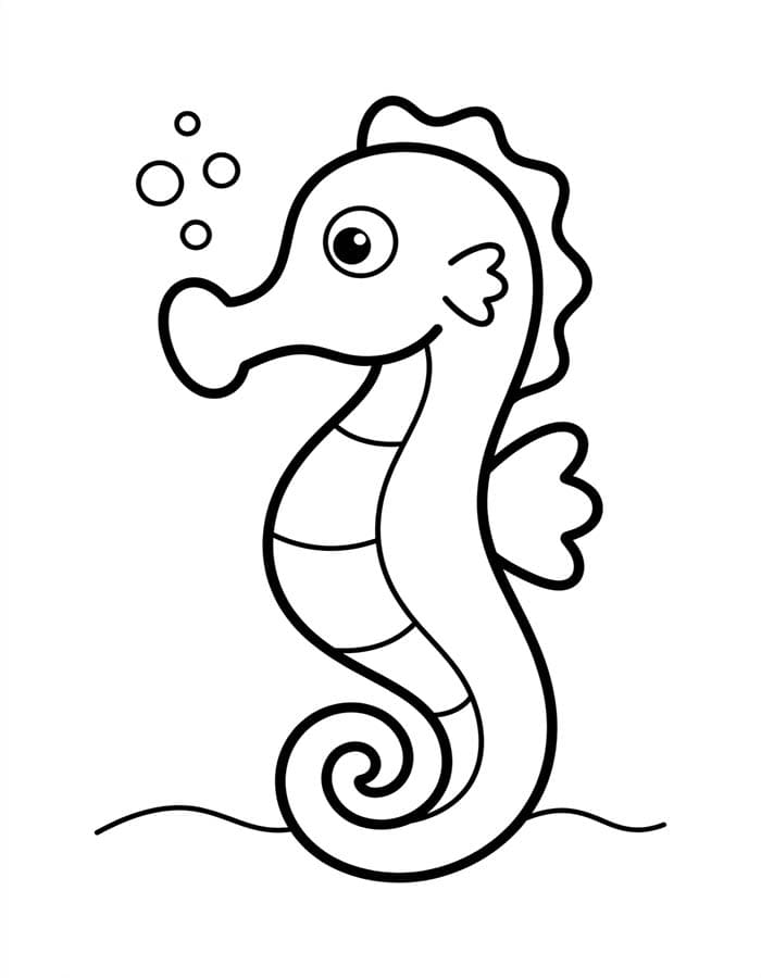 Drawing Seahorse Basic